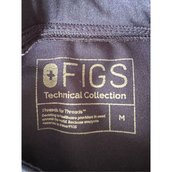 Figs Zamora Jogger Pants Navy Blue High Waisted Scrubs, Women’s M - Picture 8 of 8